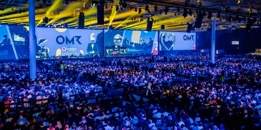 Die Conference Stage von 2024 – natürlich auch bei OMR25 wieder dabei (Foto OMR  Julian Huke)