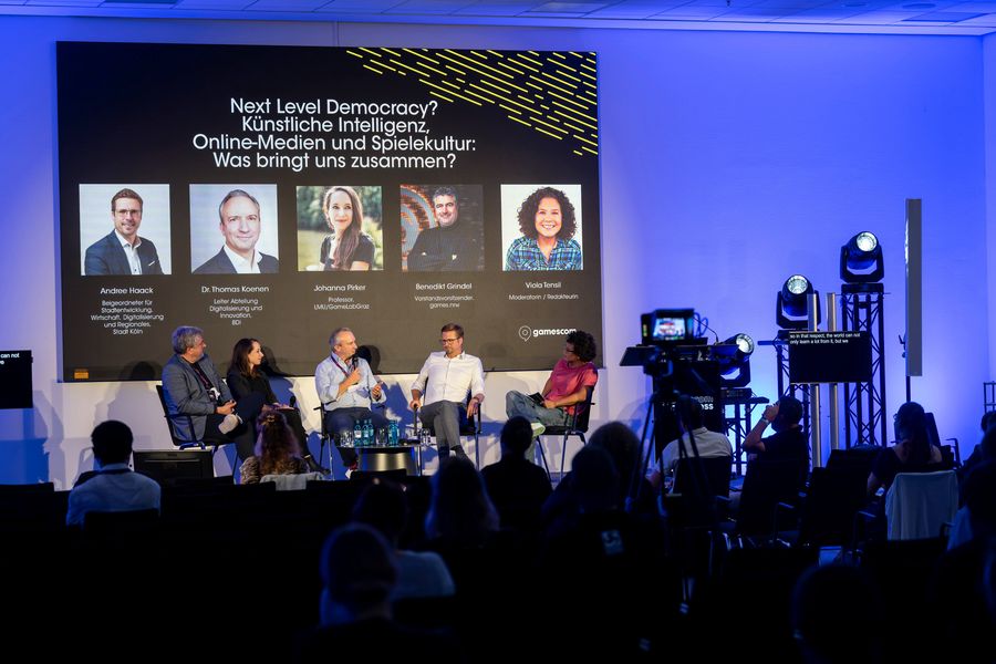 Einblick in den gamescom congress 2024 Einblick in den gamescom congress 2024
