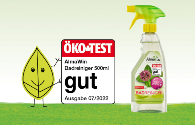 ÖKOTEST GUT FÜR UNSEREN BADREINIGER