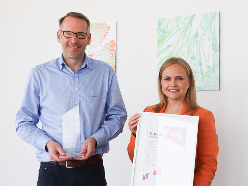 ibidi gewinnt Deutschen bAV-Preis 2023