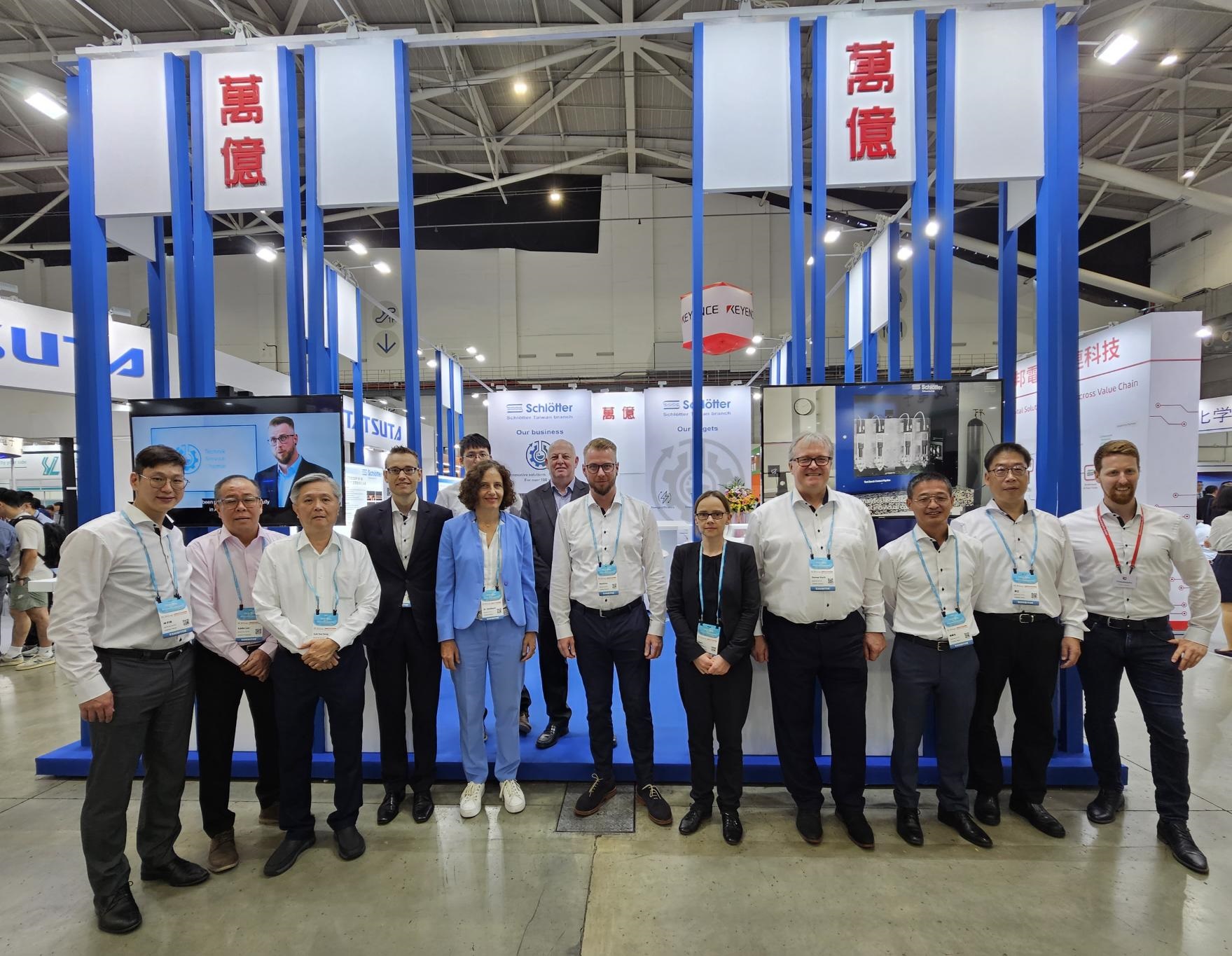 Dr.-Ing. Max Schlötter GmbH & Co. KG erweitert Präsenz in Asien mit neuer Zweigniederlassung in Taipeh