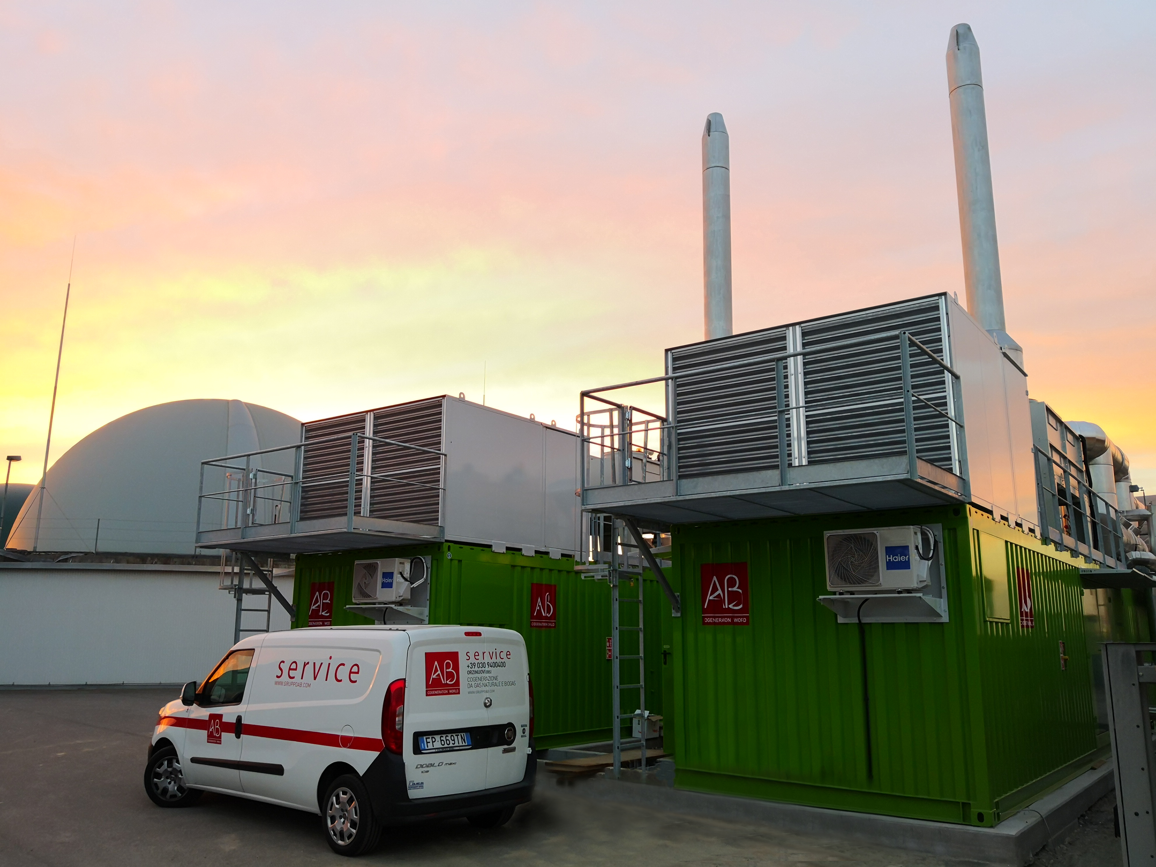 Biogas-BHKW – Biogas