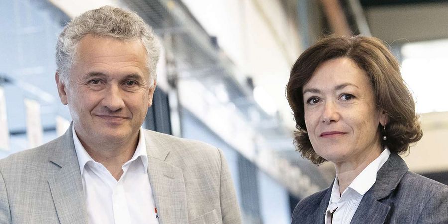 Bruno und Sylvie Grandjean, CEO‘s der französisch-deutschen Redex Group, weltweit tätig Bruno und Sylvie Grandjean, CEO‘s der französisch-deutschen Redex Group, weltweit tätig