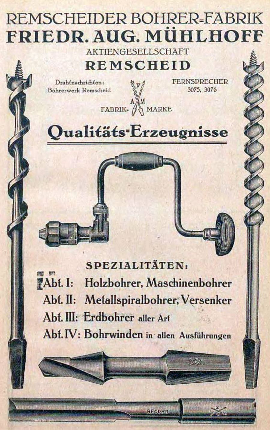 FAMAG-Werkzeugfabrik GmbH & Co. KG Urkunde FAMAG-Werkzeugfabrik GmbH & Co. KG Urkunde