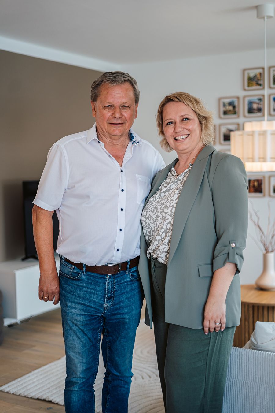 Konrad Michalek, Geschäftsführer und Anja Michalek, kaufmännische Leitung der Michalek Wohntraum GmbH