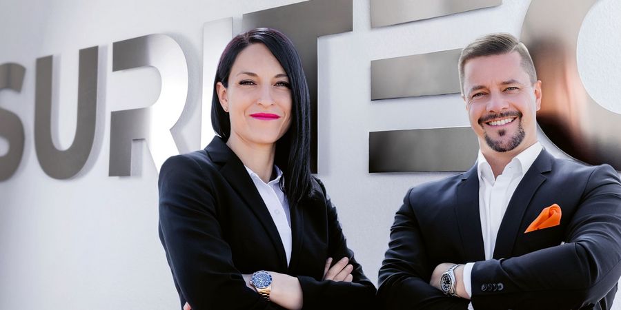 Suritec Systems GmbH Vanessa Hepting und Jonatan Freude