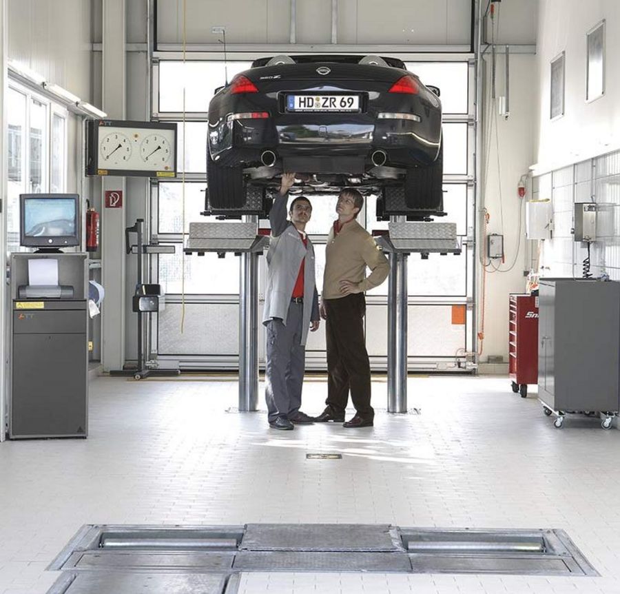 ATT Nussbaum Prüftechnik Prüfstraße ATT Nussbaum Prüftechnik Prüfstraße