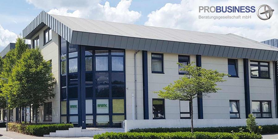 Der Firmensitz von PROBUSINESS in Moers Der Firmensitz von PROBUSINESS in Moers