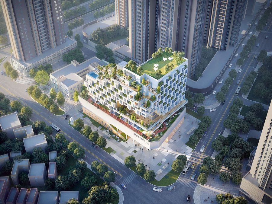 Nickl & Partner Architekten AG Longgang Elderly and Nursing Home Nickl & Partner Architekten AG Longgang Elderly and Nursing Home