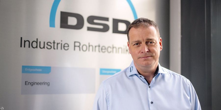 Dipl.-Ing. Michael Hüfner, Geschäftsführer der DSD Industrie Rohrtechnik GmbH