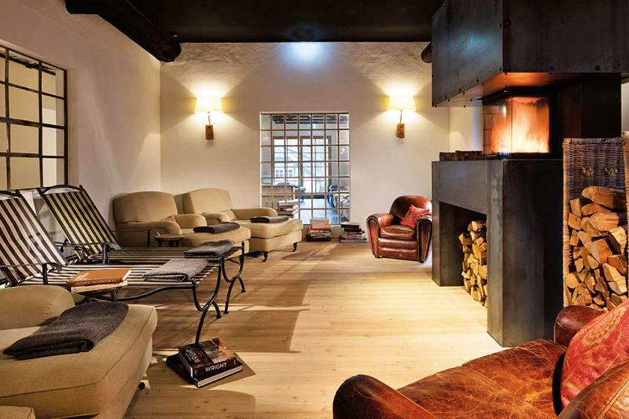 Kurhaus Dhonau Kaminzimmer Kurhaus Dhonau Kaminzimmer
