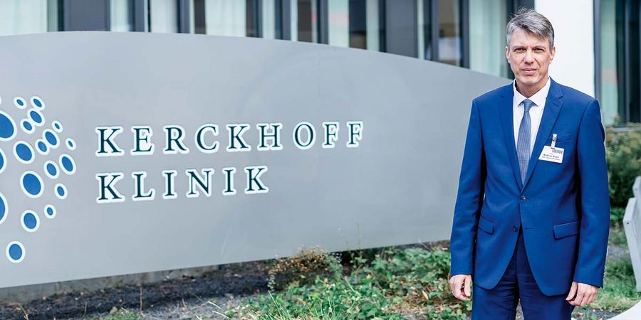 Matthias Müller ist Kaufmännischer Geschäftsführer der Kerckhoff-Klinik GmbH Matthias Müller ist Kaufmännischer Geschäftsführer der Kerckhoff-Klinik GmbH