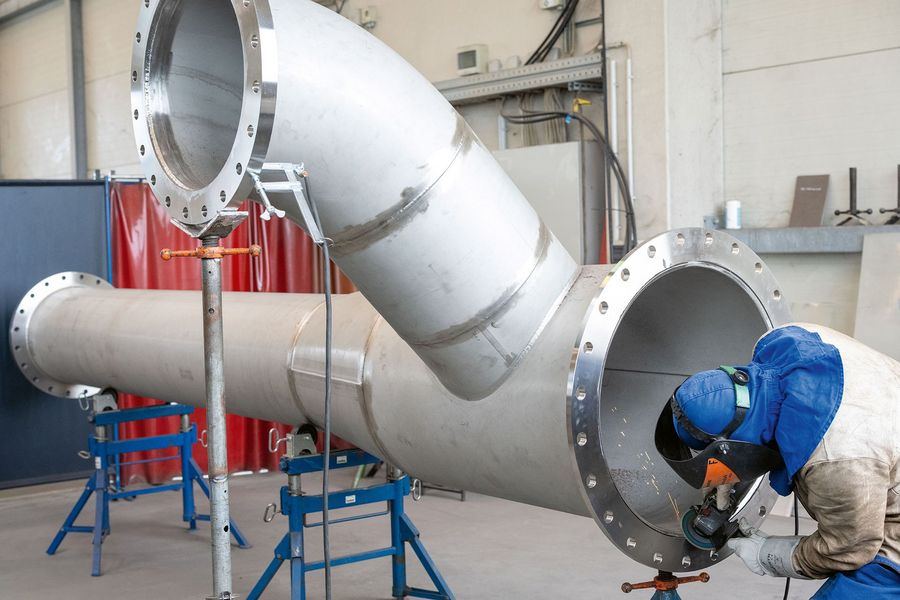 DSD Industrie Rohrtechnik GmbH Millimetergenaue Fertigung