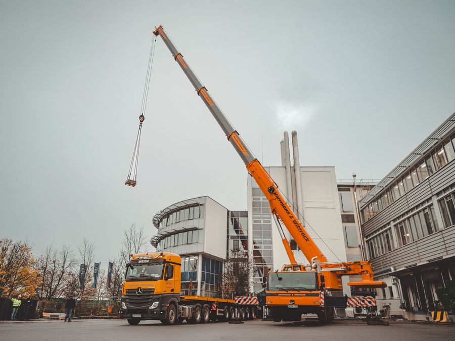 Bauunternehmen Hansjörg Kunze GmbH Kranwagen Bauunternehmen Hansjörg Kunze GmbH Kranwagen