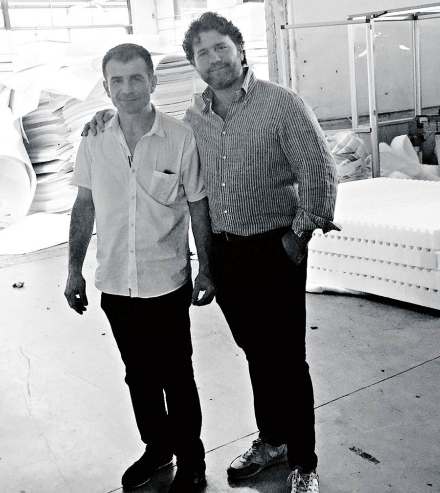 Francesco Silvestro (re.) und Gianluca Silvestro Francesco Silvestro (re.) und Gianluca Silvestro