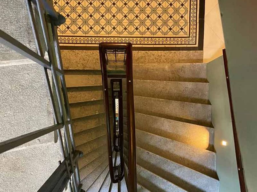 ALGA Blick ins Treppenhaus ALGA Blick ins Treppenhaus
