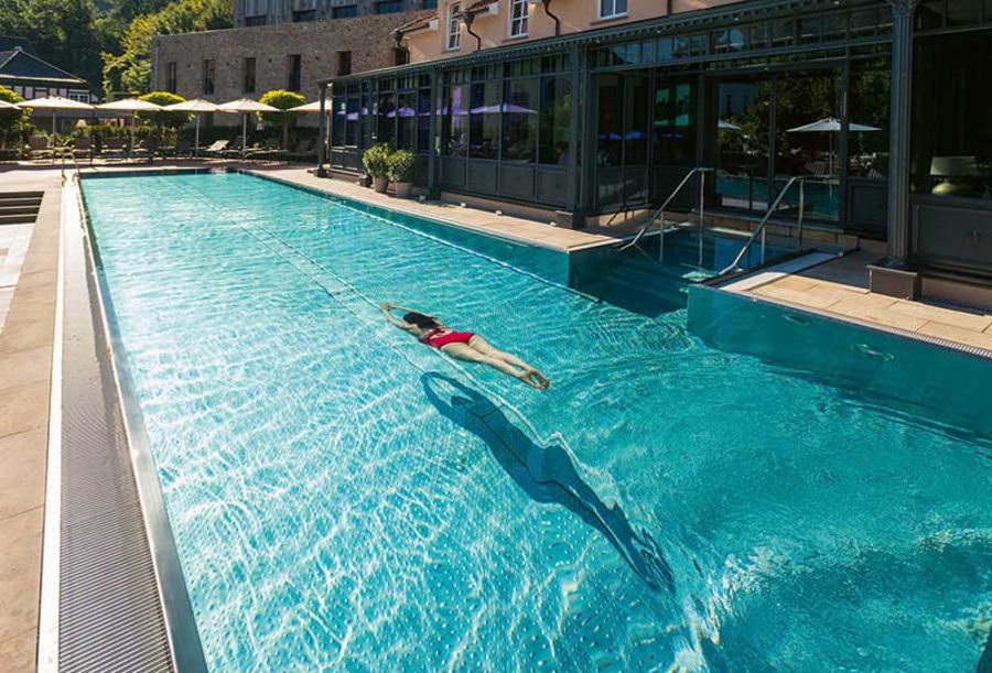 Kurhaus Dhonau swimming pool Kurhaus Dhonau swimming pool