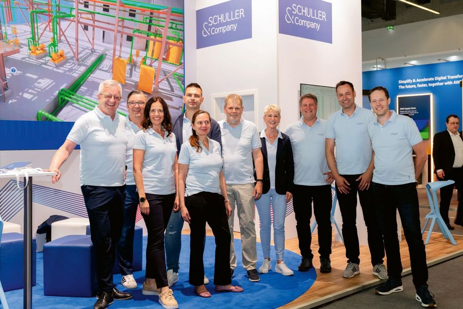 SCHULLER & Company GmbH Messestand Team SCHULLER & Company GmbH Messestand Team