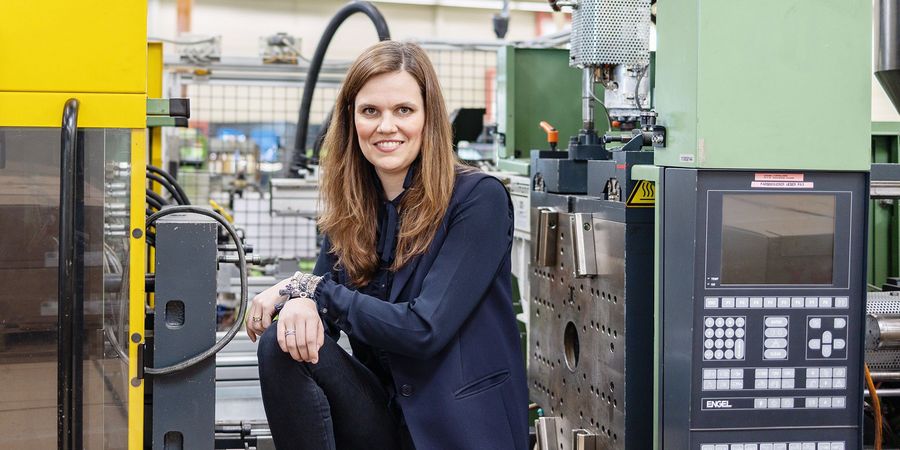Viktoria Steiner, Geschäftsführerin der raro plastics GmbH Viktoria Steiner, Geschäftsführerin der raro plastics GmbH