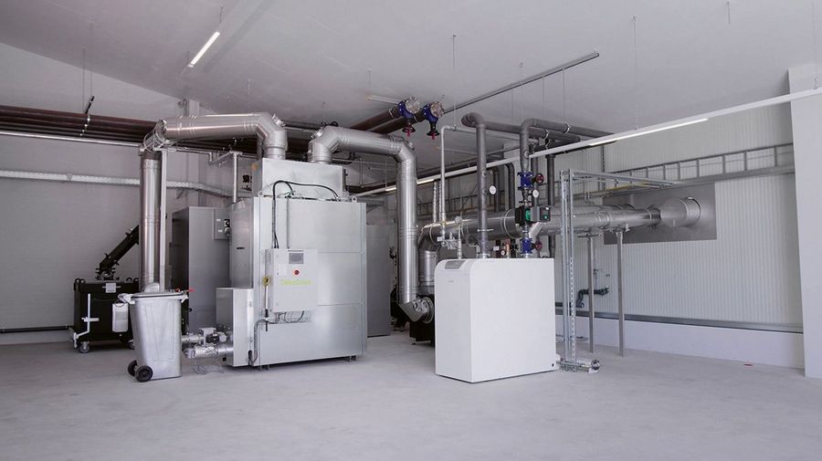 Bernhard Poll Schornsteintechnik GmbH Heizzentrale mit Pelletheizung und Feinstaubabscheider Bernhard Poll Schornsteintechnik GmbH Heizzentrale mit Pelletheizung und Feinstaubabscheider