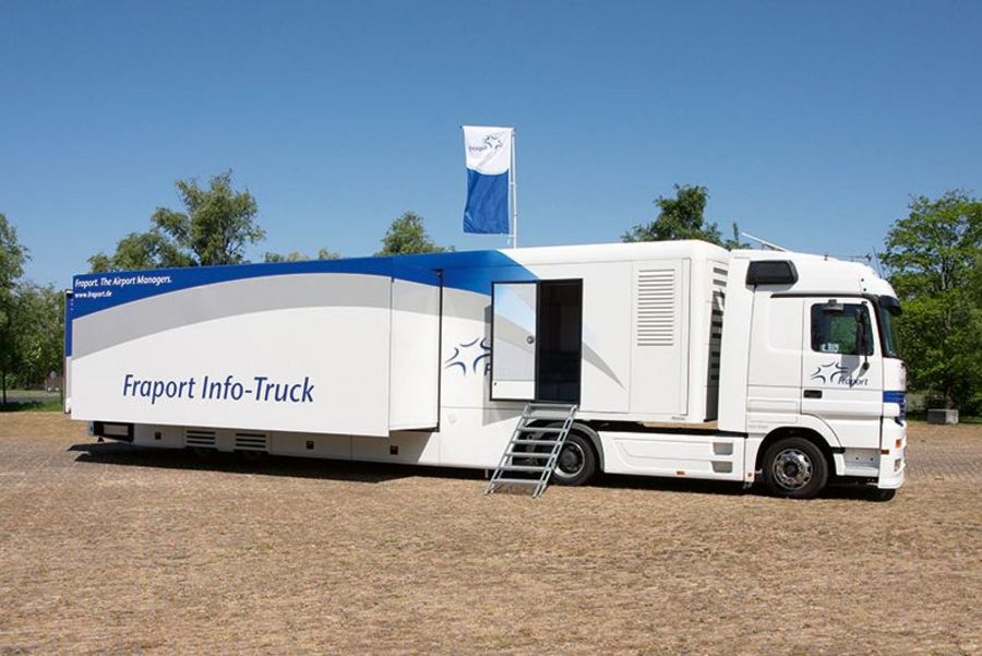 Berger Fraport Infotruck Berger Fraport Infotruck