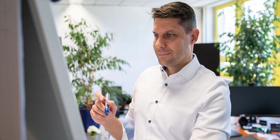 Sebastian Haag, Geschäftsführer der Stadtwerke Bruchsal GmbH Sebastian Haag, Geschäftsführer der Stadtwerke Bruchsal GmbH