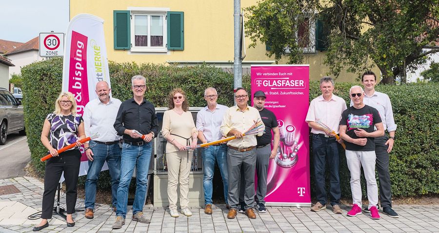 stadtWERKE Feuchtwangen Glasfaserausbaus