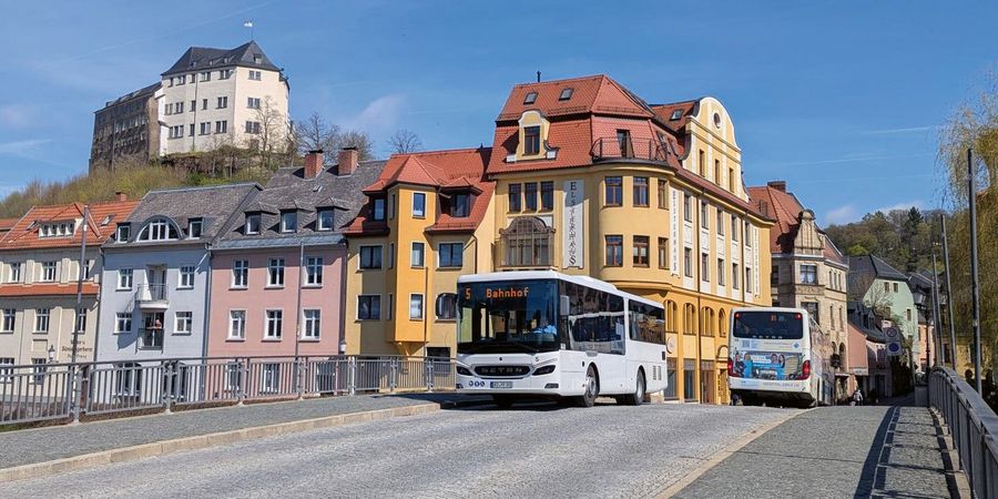 PRG Personen- und Reiseverkehrs GmbH Greiz Zwei Busse