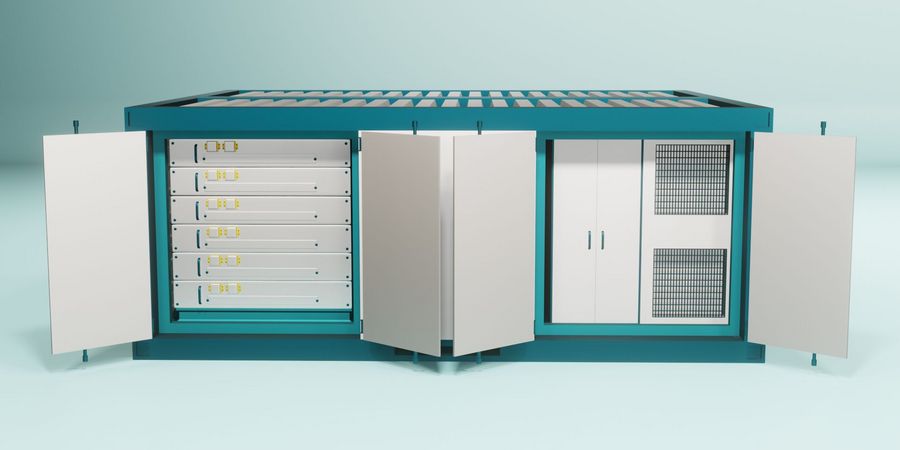 ARGE NETZ GmbH & Co. KG Batteriespeicher-Container ARGE NETZ GmbH & Co. KG Batteriespeicher-Container