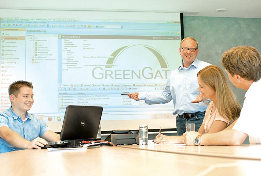 GreenGate AG Mitarbeiterbesprechung GreenGate AG Mitarbeiterbesprechung
