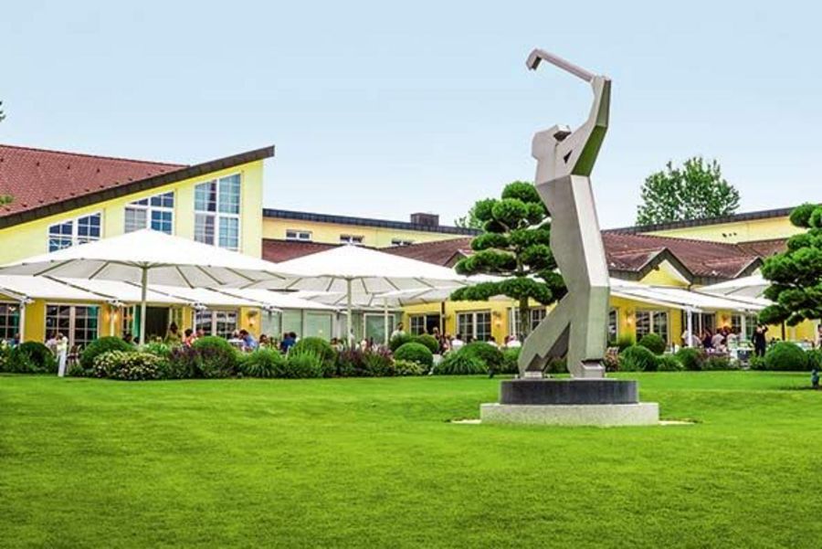 Golf Club St. Leon-Rot Clubhausterasse Golf Club St. Leon-Rot Clubhausterasse
