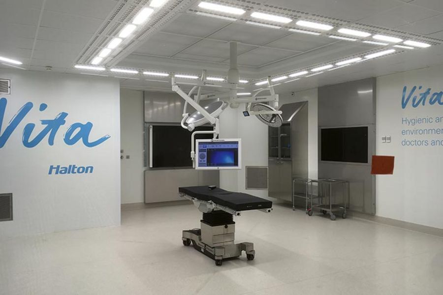 Halton Vita OR – das sichere Lüftungssystem für den Operationssaal Halton Vita OR – das sichere Lüftungssystem für den Operationssaal