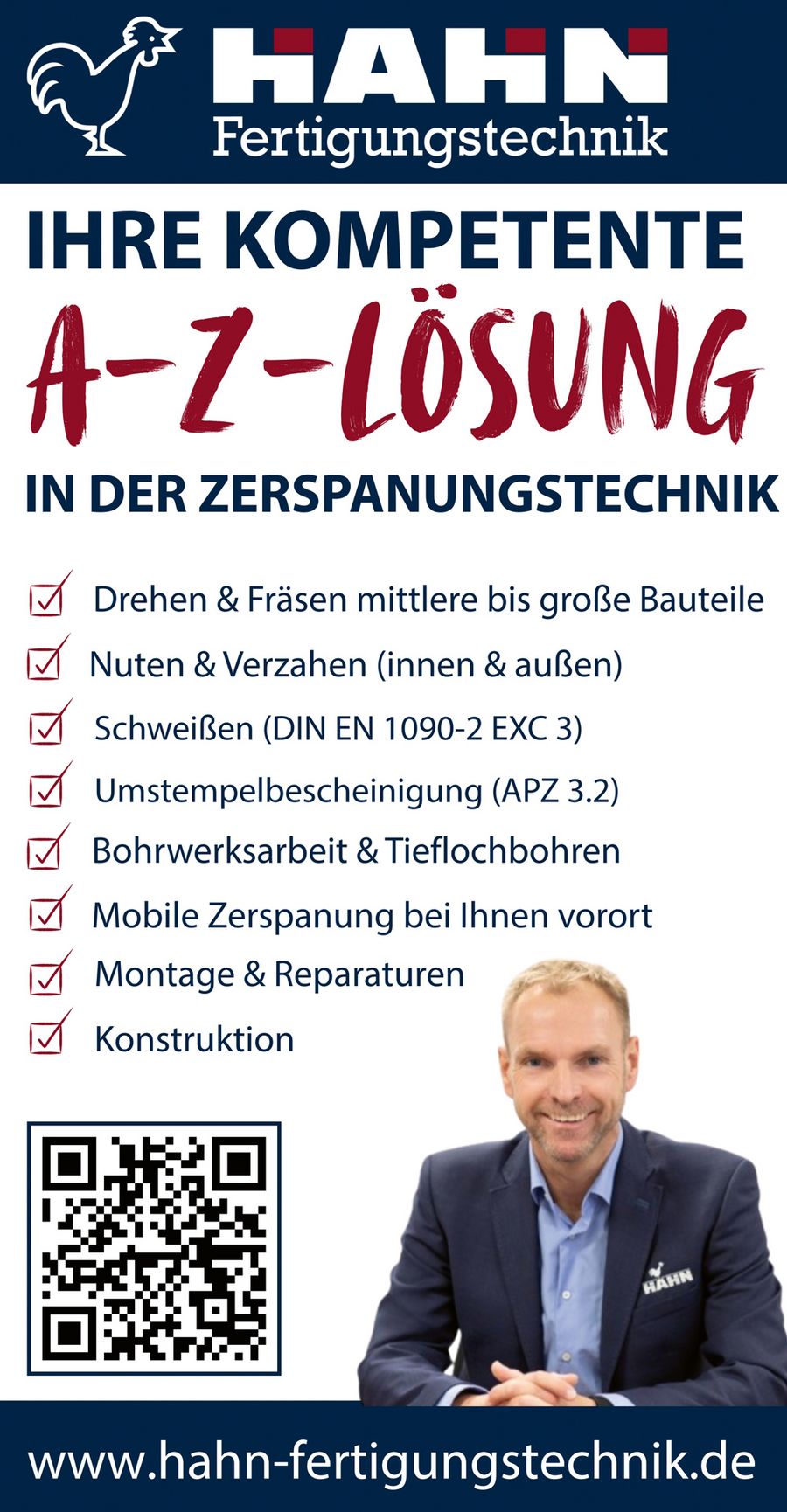 Hahn Fertigungstechnik GmbH Flyer