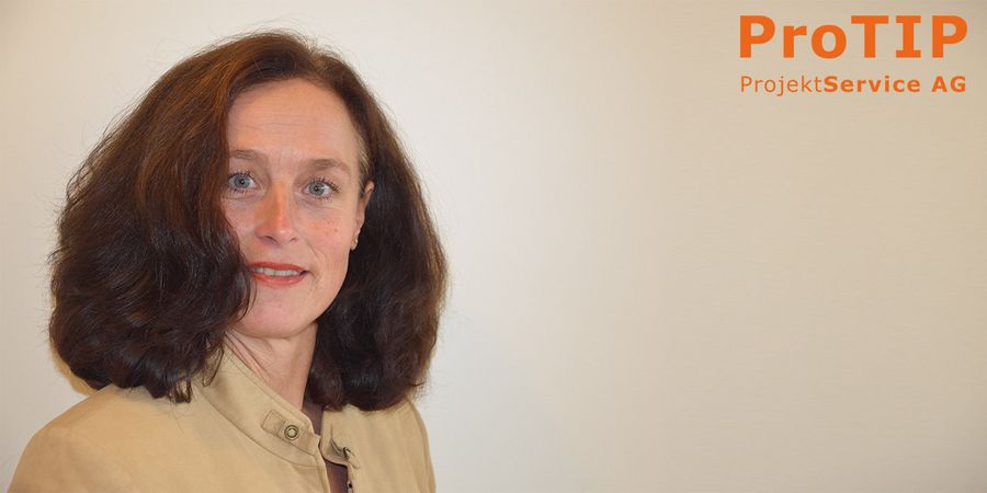 Kerstin Ufer, Vorstand und Mitgründerin der ProTIP ProjektService AG Kerstin Ufer, Vorstand und Mitgründerin der ProTIP ProjektService AG