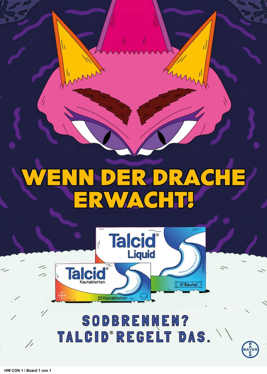 PEIX Health Gmbh Plakat Talcid PEIX Health Gmbh Plakat Talcid