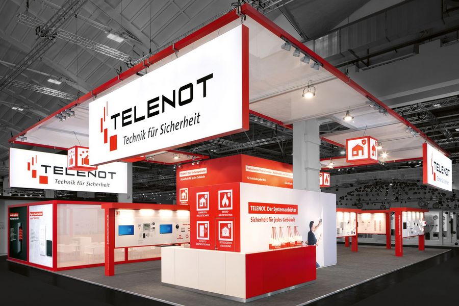 TELENOT Electronic GmbH Messestand 