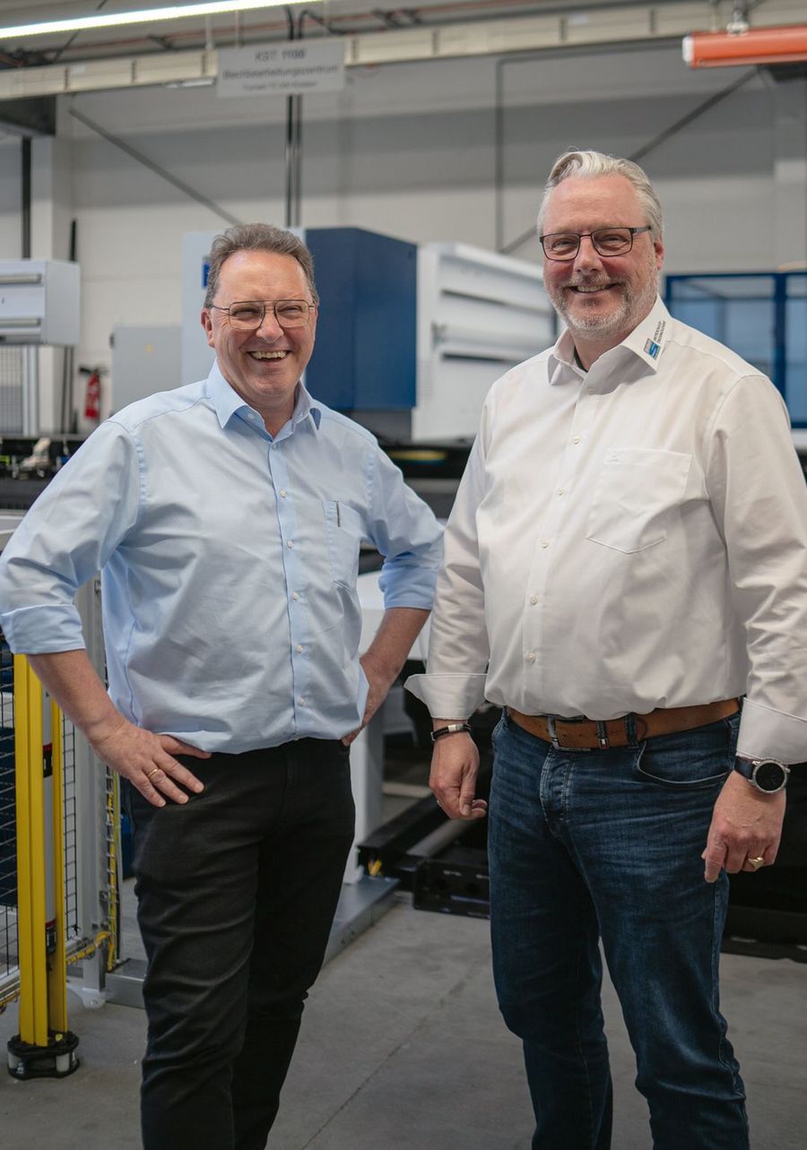 Geschäftsführer Torsten Selbach und Leiter Vertrieb und Marketing Hannes Wanner 