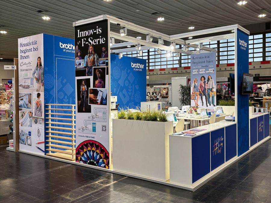 Brother Sewing Machines Europe GmbH Messe Brother Sewing Machines Europe GmbH Messe