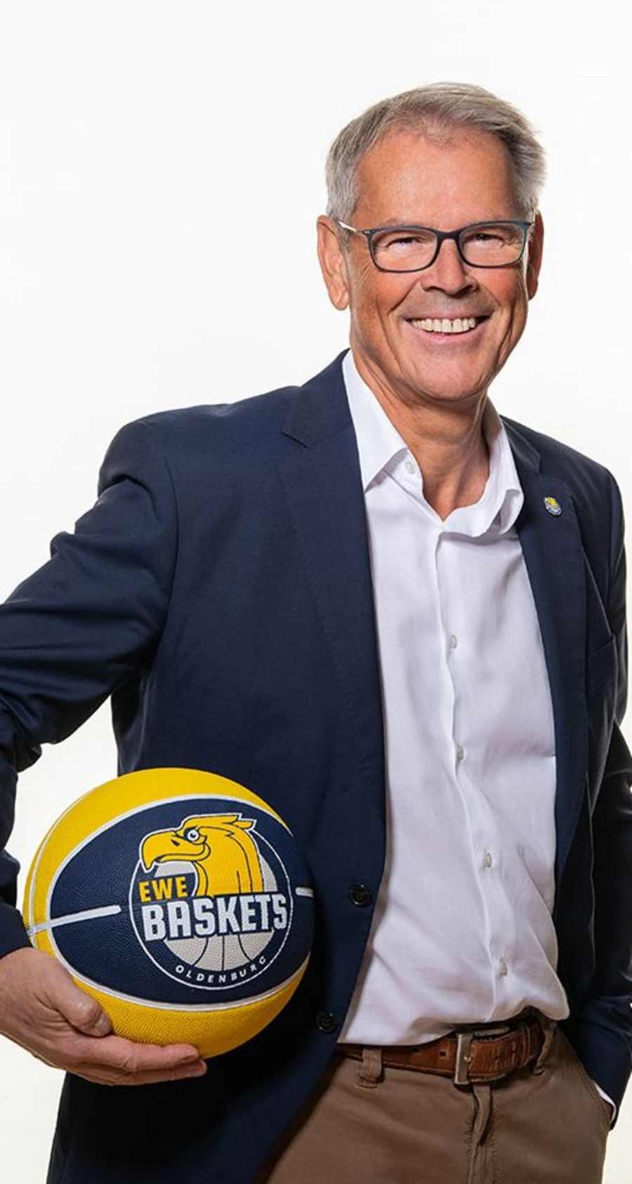 Hermann Schüller, Geschäftsführer der EWE Baskets Oldenburg Hermann Schüller, Geschäftsführer der EWE Baskets Oldenburg