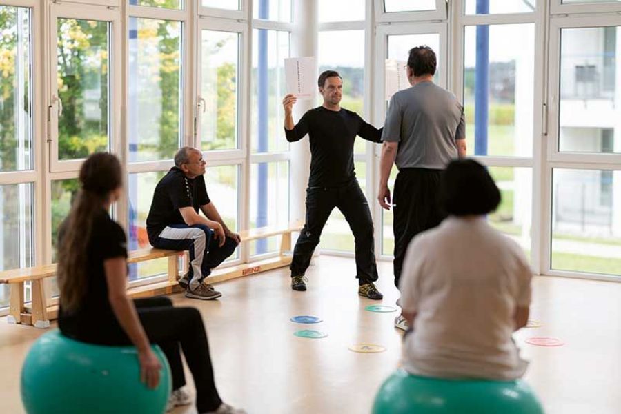 Sport- und Mehrzweckhallen der Klinik am schönen Moos Saulgau