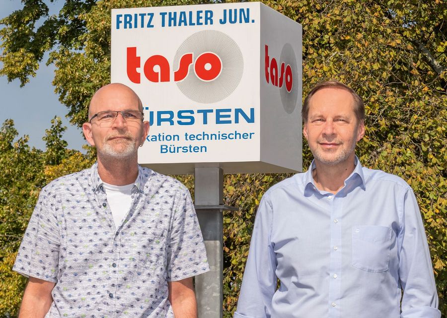 Torsten Thaler und Heiko Krenn, Geschäftsführer der Fritz Thaler jun. GmbH Torsten Thaler und Heiko Krenn, Geschäftsführer der Fritz Thaler jun. GmbH