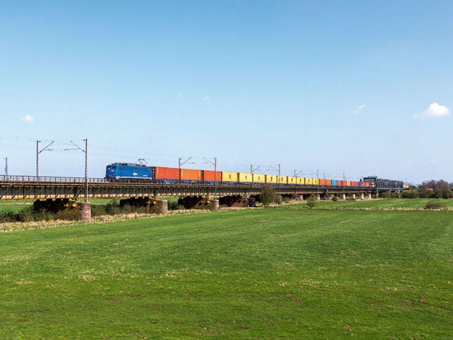 Eisenbahngesellschaft Potsdam Containerzug