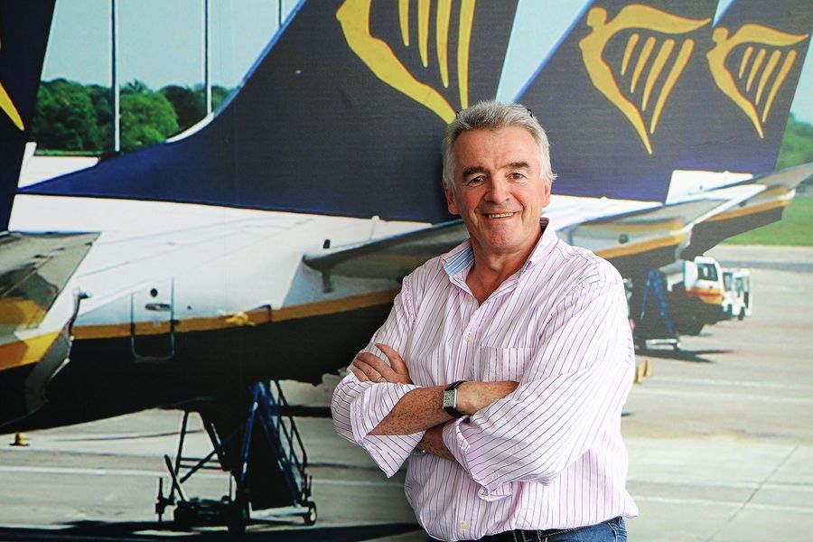 CEO Ryanair Michael O'Leary ist ein Freund klarer Worte CEO Ryanair Michael O'Leary ist ein Freund klarer Worte