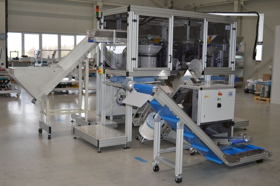 AVT Automatisierte Verpackungs-Technologie GmbH Verpackungsanlage AVT Automatisierte Verpackungs-Technologie GmbH Verpackungsanlage