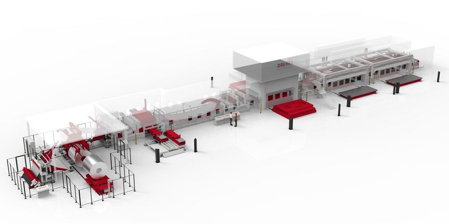 Automatic-Systeme Dreher GmbH Platinenschneidanlage Automatic-Systeme Dreher GmbH Platinenschneidanlage