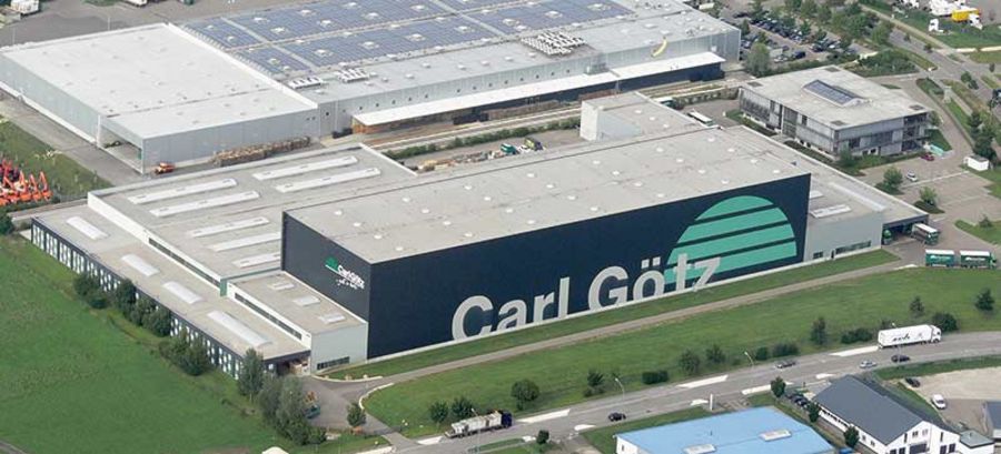 Die Firmenzentrale der Carl Götz GmbH in Neu-Ulm Die Firmenzentrale der Carl Götz GmbH in Neu-Ulm