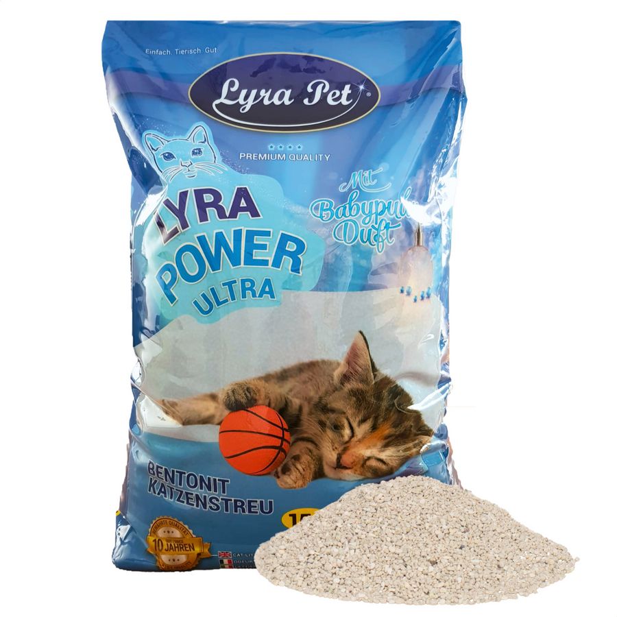 Lyra Pet GmbH Ultra-Bentonit-Katzenstreu Lyra Pet GmbH Ultra-Bentonit-Katzenstreu