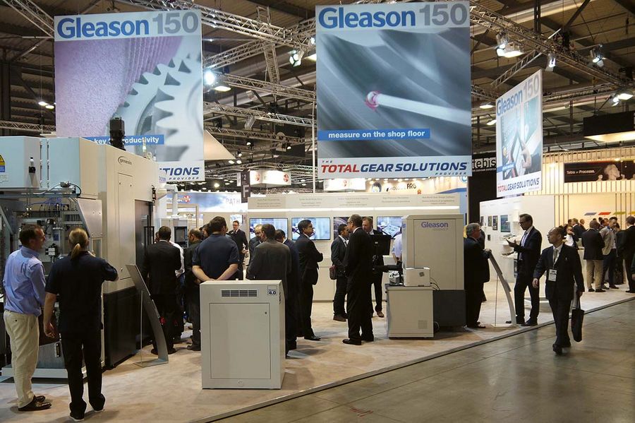 Gleason-Pfauter Messestand Gleason-Pfauter Messestand