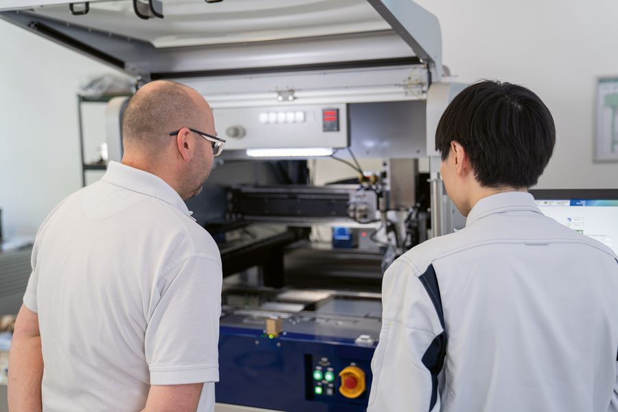 Musashi Engineering unterstützt seine Kunden bei der Anwendung seiner Technologie Musashi Engineering unterstützt seine Kunden bei der Anwendung seiner Technologie