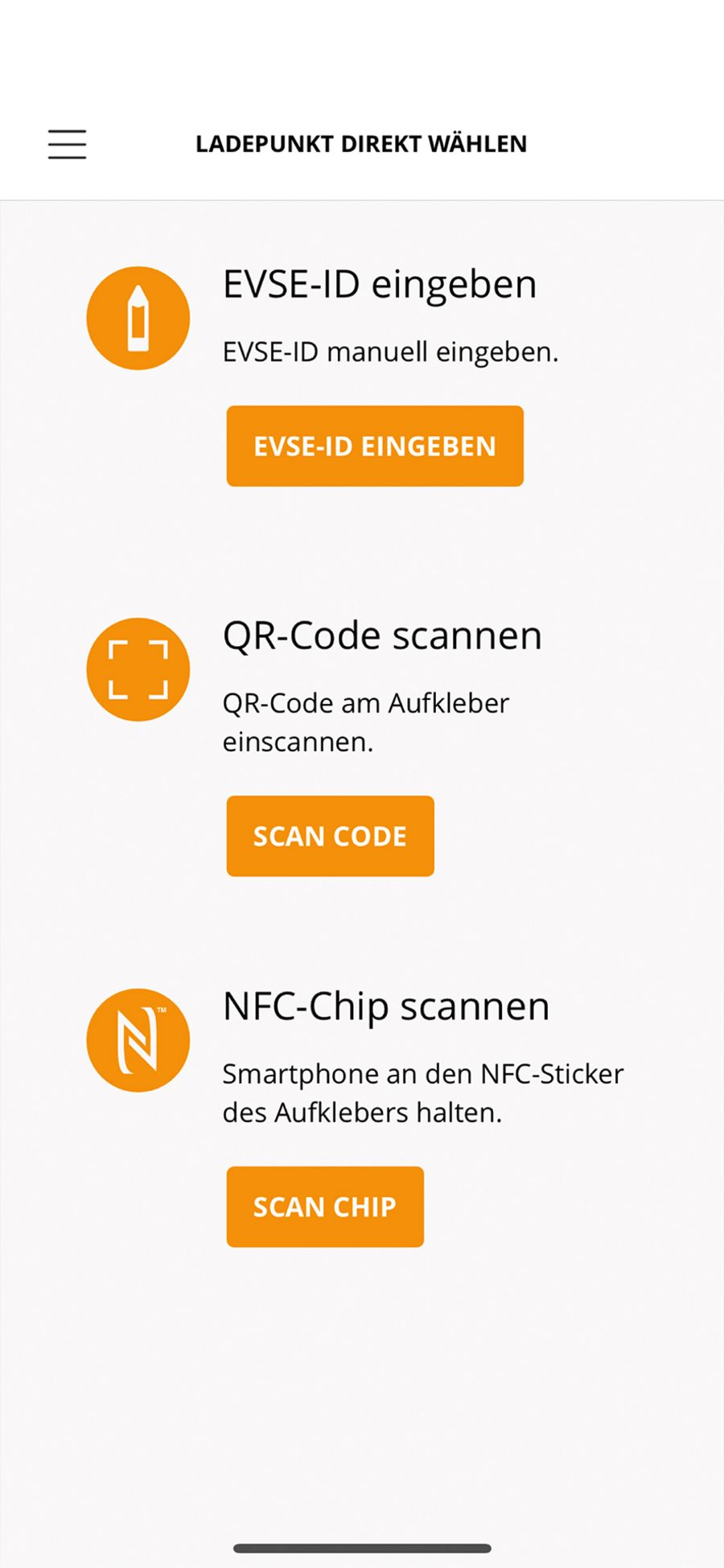 ChargeHere GmbH App ChargeHere GmbH App